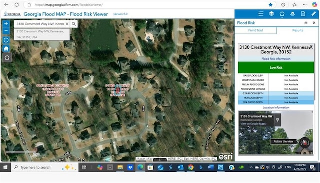3130 Crestmont Way NW, Kennesaw, GA 30152 - map / location
