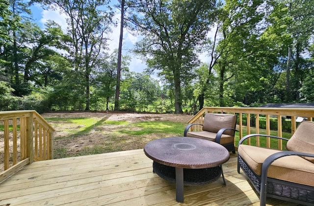 view of deck