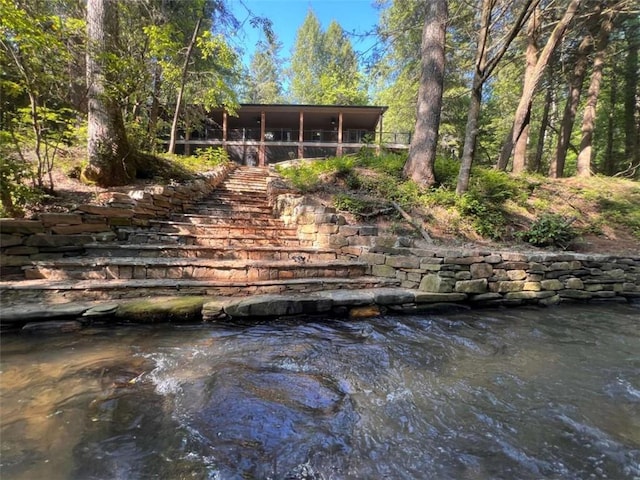 1102 Soque Wilderness Rd, Clarkesville, GA 30523 - view of rear view of property