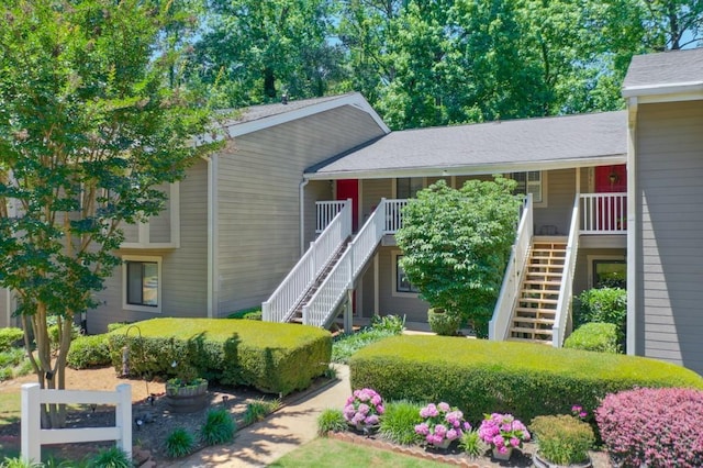 2937 Torreya Way, Marietta, GA 30067 - view of front facade with stairway and covered porch
