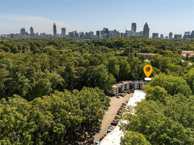 1445 Monroe Dr NE Unit 14B, Atlanta, GA 30324 - bird's eye view of skyline
