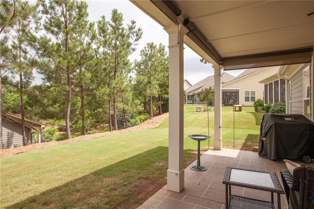 3678 Cresswind Pkwy SW, Gainesville, GA 30504 - view of green lawn with a patio