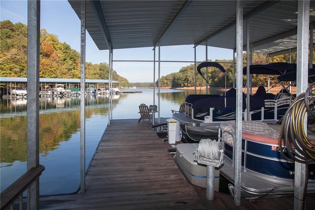 3678 Cresswind Pkwy SW, Gainesville, GA 30504 - dock area with a water view
