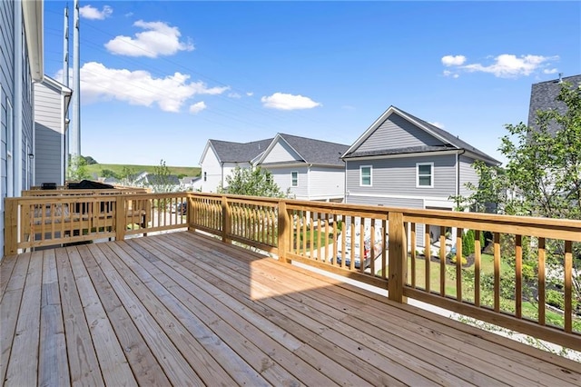 1937 Quarry Park Pl NW, Atlanta, GA 30318 - wooden terrace featuring a residential view