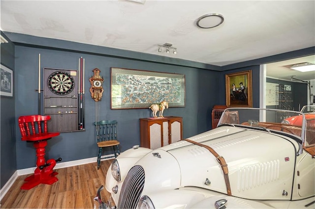 2355 Quail Creek Ter, Buford, GA 30519 - bedroom with wood finished floors and baseboards