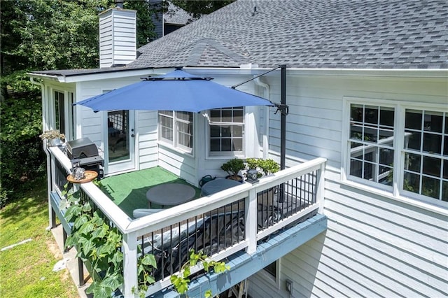 2355 Quail Creek Ter, Buford, GA 30519 - view of wooden terrace