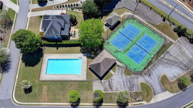 aerial view