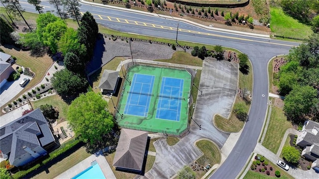 aerial view