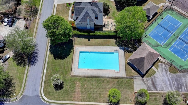 aerial view