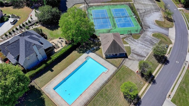 aerial view