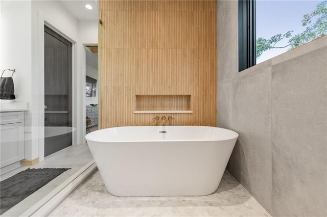 146 Overlook Way, Blue Ridge, GA 30513 - full bath with a freestanding bath
