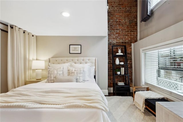 bedroom featuring wood-type flooring