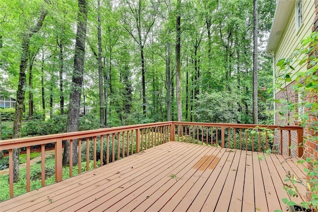 5507 Martina Way, Dunwoody, GA 30338 - view of wooden terrace