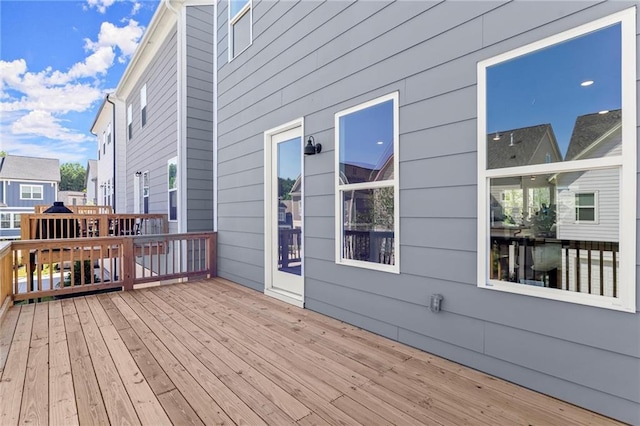 1941 Quarry Park Pl NW, Atlanta, GA 30318 - view of wooden deck
