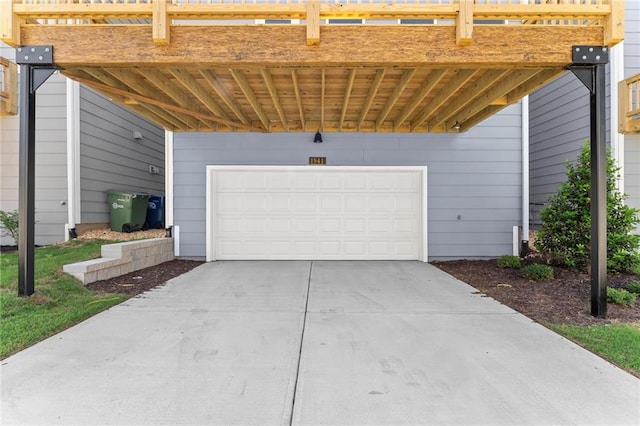 1941 Quarry Park Pl NW, Atlanta, GA 30318 - garage featuring concrete driveway