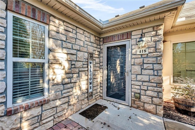 view of property entrance