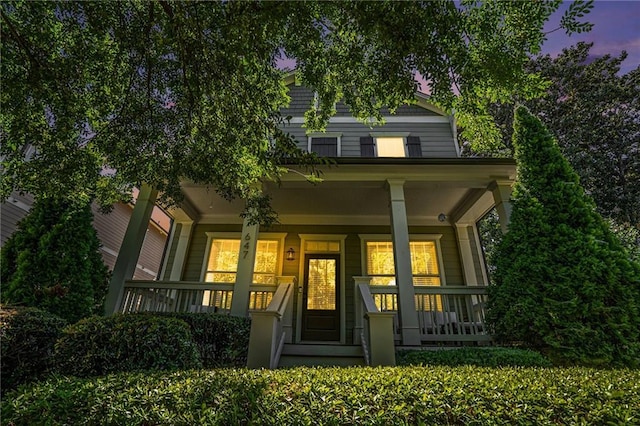 647 E Ave NE, Atlanta, GA 30312 - doorway to property featuring a porch