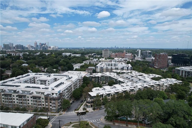 647 E Ave NE, Atlanta, GA 30312 - drone / aerial view featuring a city view
