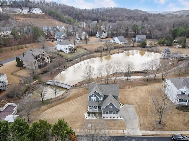15 Lakeside Way, Cartersville, GA 30121 - aerial perspective of suburban area with a large body of water and a forest