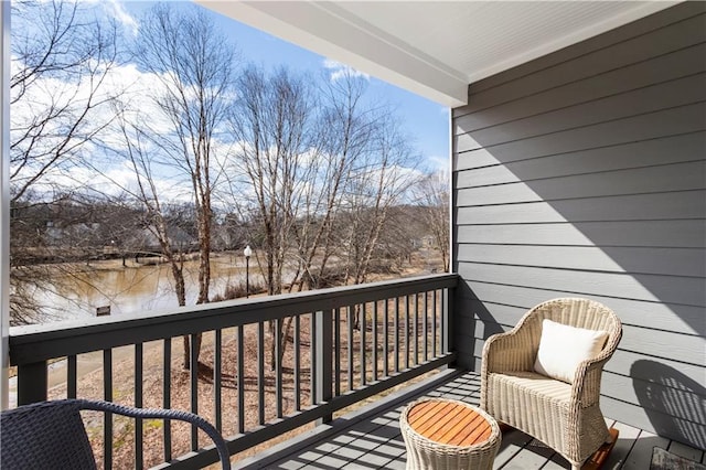 15 Lakeside Way, Cartersville, GA 30121 - balcony featuring a water view