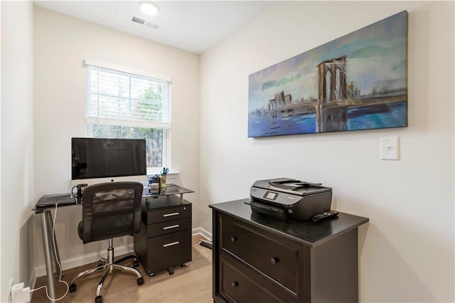 15 Lakeside Way, Cartersville, GA 30121 - home office with light wood-style floors and baseboards