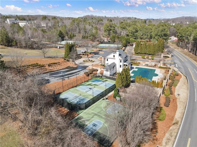 15 Lakeside Way, Cartersville, GA 30121 - aerial view of a pool