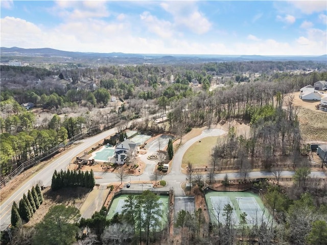 15 Lakeside Way, Cartersville, GA 30121 - aerial overview of property's location with a forest