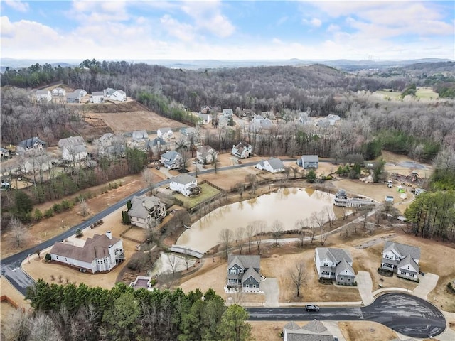 15 Lakeside Way, Cartersville, GA 30121 - aerial view of residential area featuring a forest