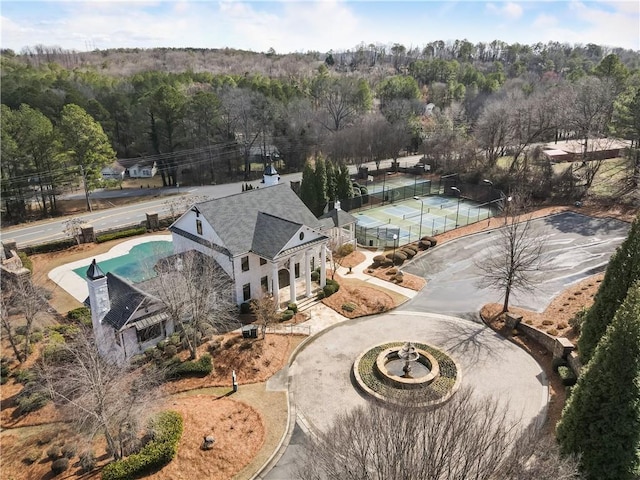 15 Lakeside Way, Cartersville, GA 30121 - aerial view of a pool