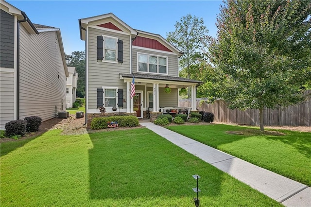 4571 Academy St, Acworth, GA 30101 - view of front facade featuring a porch and board and batten siding