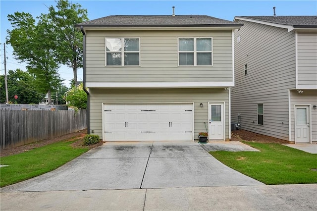 4571 Academy St, Acworth, GA 30101 - view of front of home with a garage and driveway