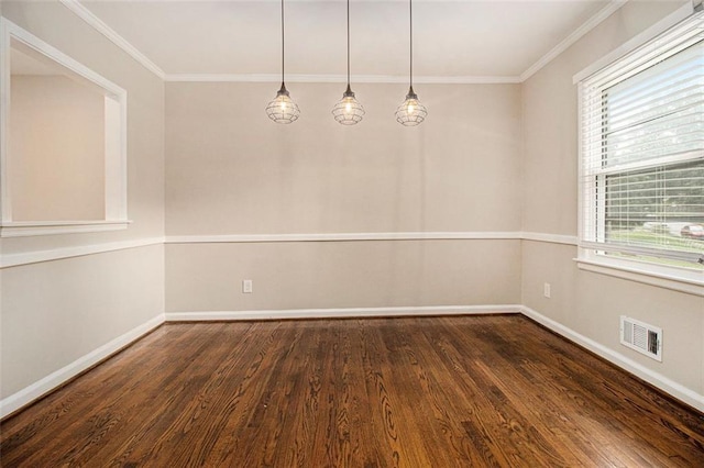 1955 Vicki Ln SE, Atlanta, GA 30316 - unfurnished room featuring wood finished floors, crown molding, and baseboards