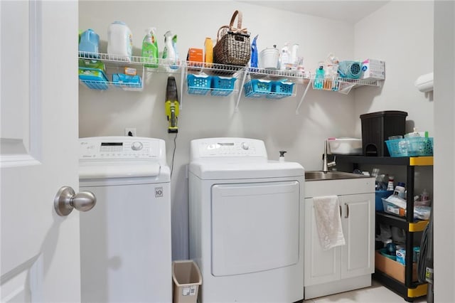 laundry area featuring laundry area and independent washer and dryer