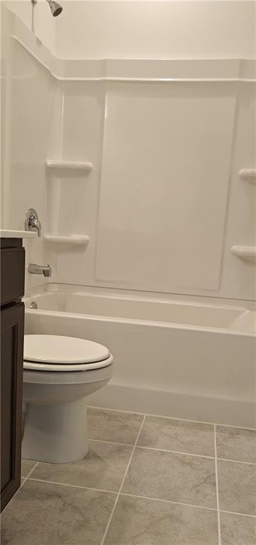 2962 Girard Ln, Duluth, GA 30097 - bathroom featuring tile patterned flooring, tub / shower combination, and toilet