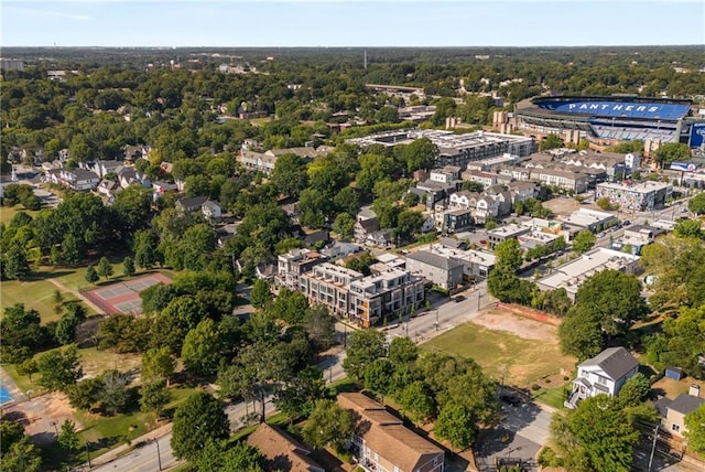 aerial view