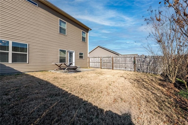 view of rear view of property