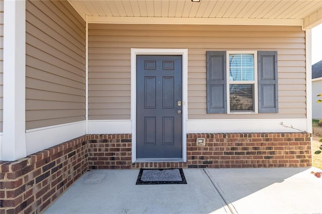 view of property entrance