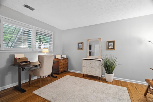 3408 Lake Pointe Cir, Roswell, GA 30075 - office with wood finished floors