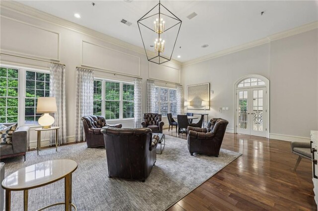 3280 Stillhouse Ln SE Unit 212, Atlanta, GA 30339 - bedroom with carpet, recessed lighting, ornamental molding, and ensuite bath