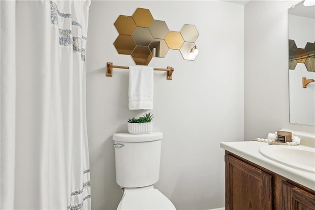 10475 Willow Meadow Cir, Alpharetta, GA 30022 - bathroom featuring vanity and a shower with shower curtain