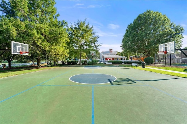 8770 Amberfield Dr, Gainesville, GA 30506 - view of sport court featuring community basketball court