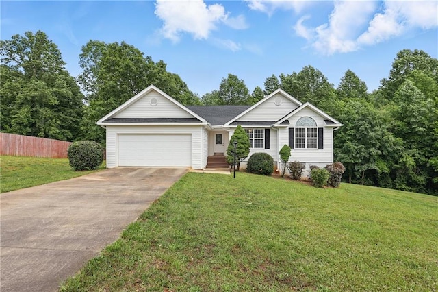 199 Rocky Shoals Trl, Mount Airy, GA 30563 - ranch-style house with a garage and concrete driveway