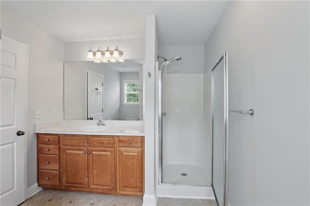 199 Rocky Shoals Trl, Mount Airy, GA 30563 - full bathroom with a shower stall and vanity