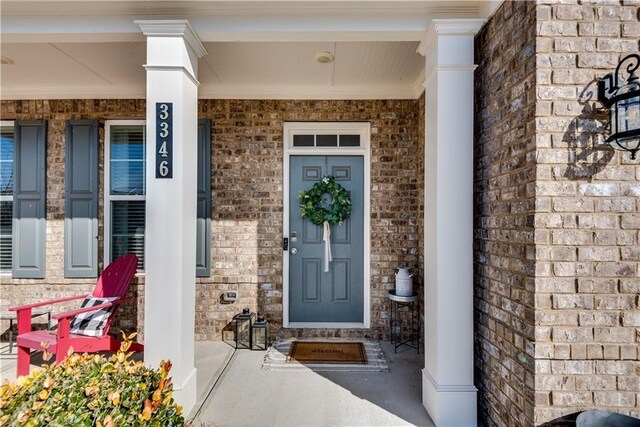 craftsman-style home with a garage and covered porch