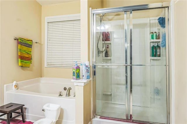 2606 Fairmont Park Ct, Dacula, GA 30019 - full bathroom with a shower stall and a bath