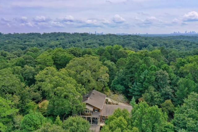 view of drone / aerial view