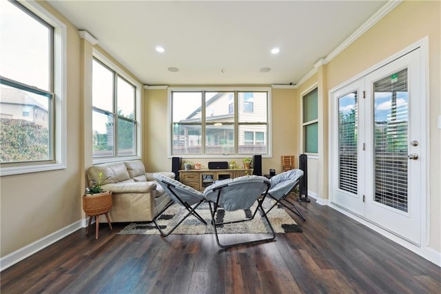 915 Elmsbrook Ln, Alpharetta, GA 30004 - sunroom / solarium with french doors