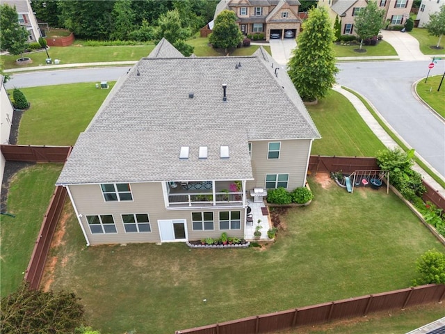 915 Elmsbrook Ln, Alpharetta, GA 30004 - aerial perspective of suburban area