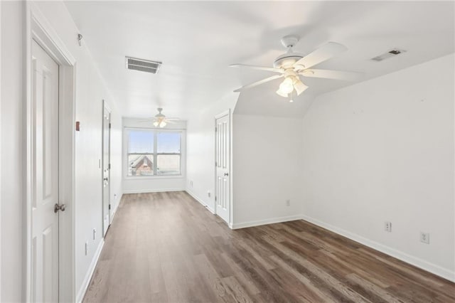345 Alderwood Ln, Sandy Springs, GA 30328 - unfurnished room featuring a ceiling fan, wood finished floors, and baseboards