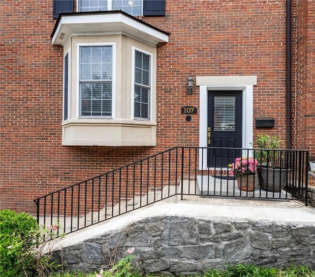 1634 Ponce De Leon Ave Unit 107, Atlanta, GA 30307 - view of exterior entry with brick siding